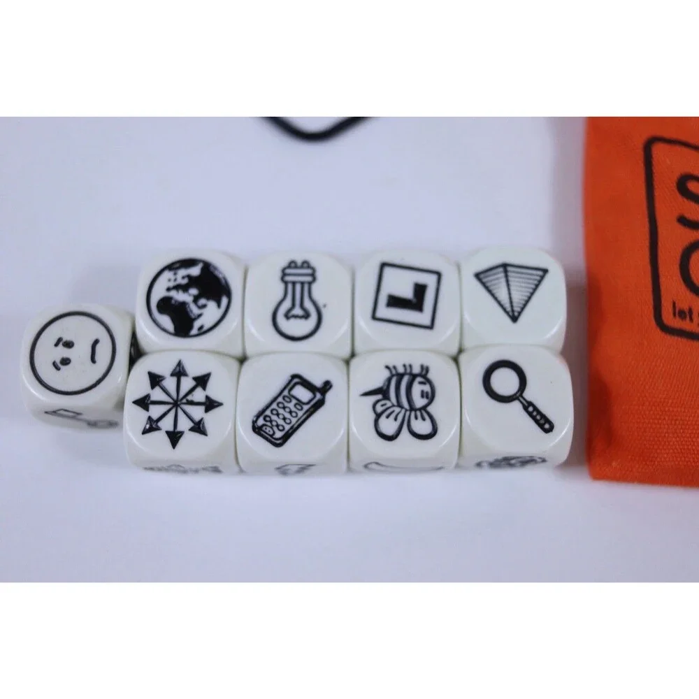 Rory's Story Cubes, imagination / party / travel game, 9 Cubes